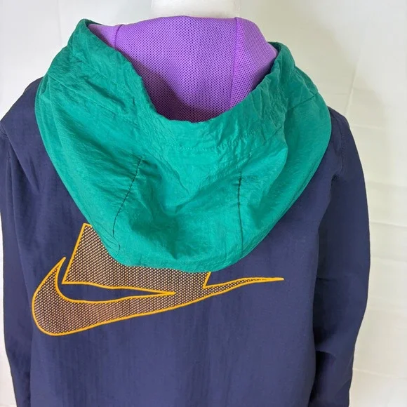 Nike Flex Dri Fit Windbreaker Jacket XL Hooded Track Training
